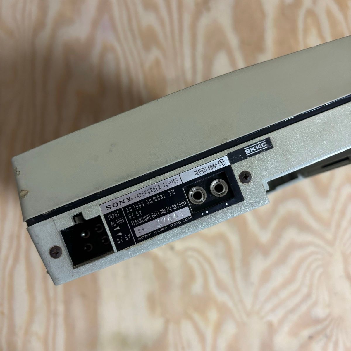 SONY TAPECORDER TC-1165 テープレコーダ カセットレコーダー SONY TAPECORDER TC-1165 テープレコーダ カセットレコーダー