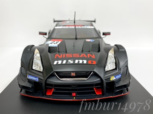 1円スタート！★ 希少！＜絶版・未使用＞EBBRO　エブロ　1/18　MOTUL AUTECH GT-R No.23　SUPER GT GT500 2018 Fuji Test　モチュール_画像4