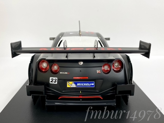 1円スタート！★ 希少！＜絶版・未使用＞EBBRO　エブロ　1/18　MOTUL AUTECH GT-R No.23　SUPER GT GT500 2018 Fuji Test　モチュール_画像5