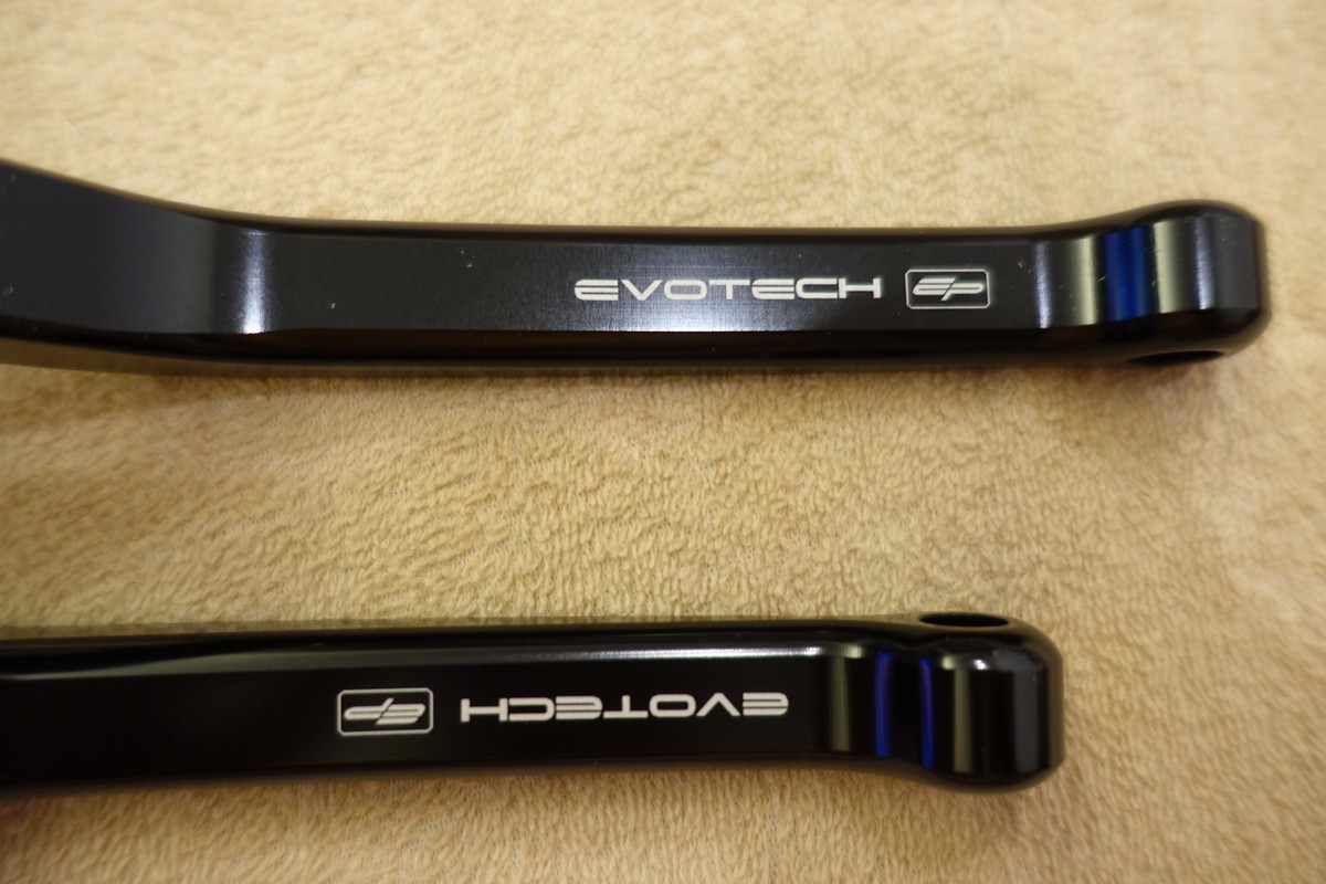 Evotech Performance Triumph Daytona 675 (06-17)/Street Triple/R/RX 可倒式 レバー左右セット (クラッチ+ブレーキ) 定価27,280円 2_画像6