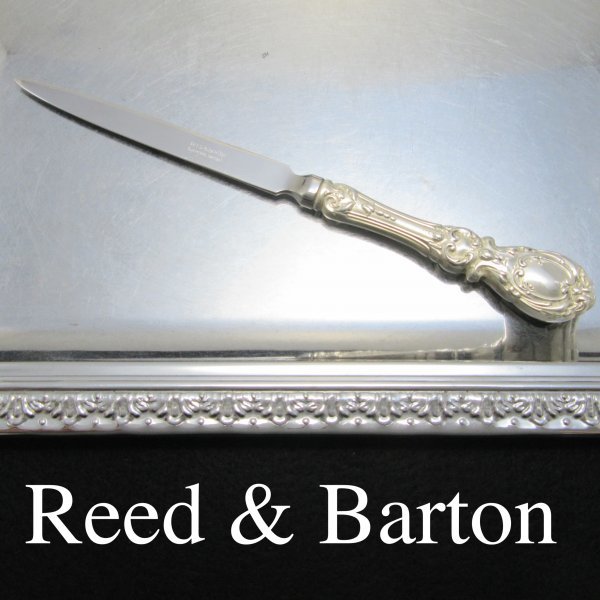【Reed & Barton】【純銀ハンドル】レターナイフ/ペーパーナイフ Francis I