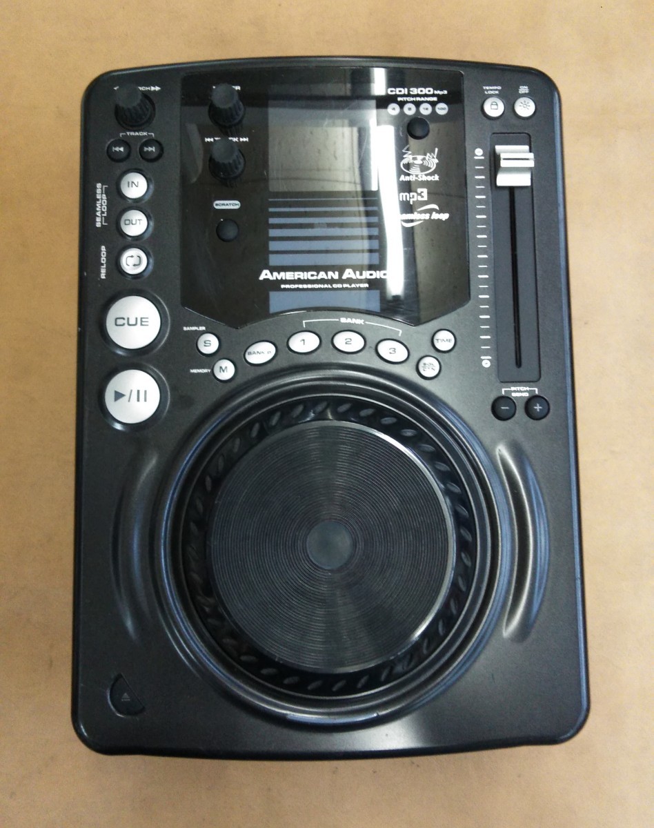 AMERICAN AUDIO PROFESSIONAL CD PLAYER DJ для CD плеер CDI-300MP3 DJ оборудование утиль 