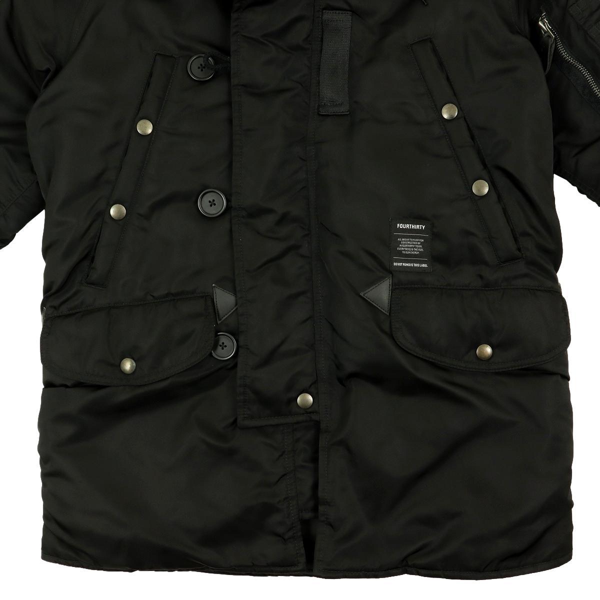 [S2917][ ultimate beautiful goods ][ regular price 49,280 jpy ]AVIREX×FOURTHIRTY 430 Avirex four sa- tea N-3B flight jacket special order 