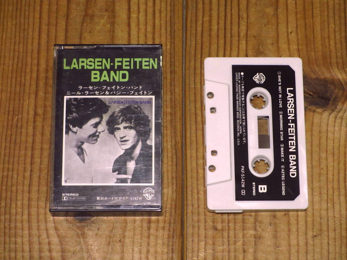  cassette tape / Larsen-Feiten Band /la-sen&fei ton / Neil Larsen & Buzz Feiten [wa-na- Pioneer / PKF-5142W]