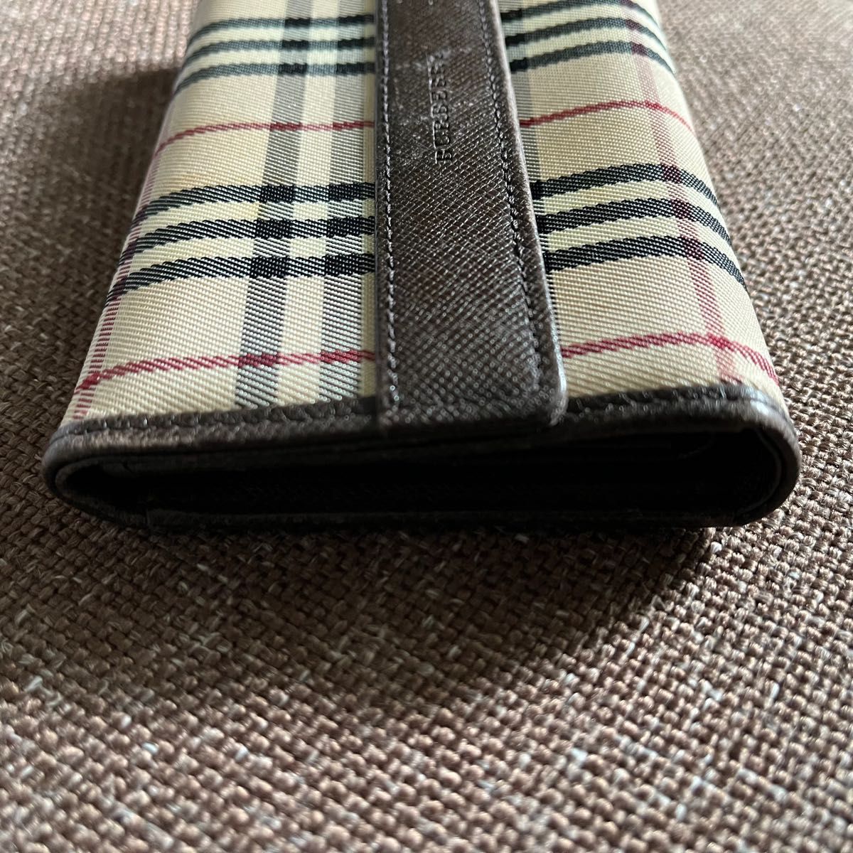 在庫あり/即出荷可】 折り財布 BURBERRY ノバチェック ブラック