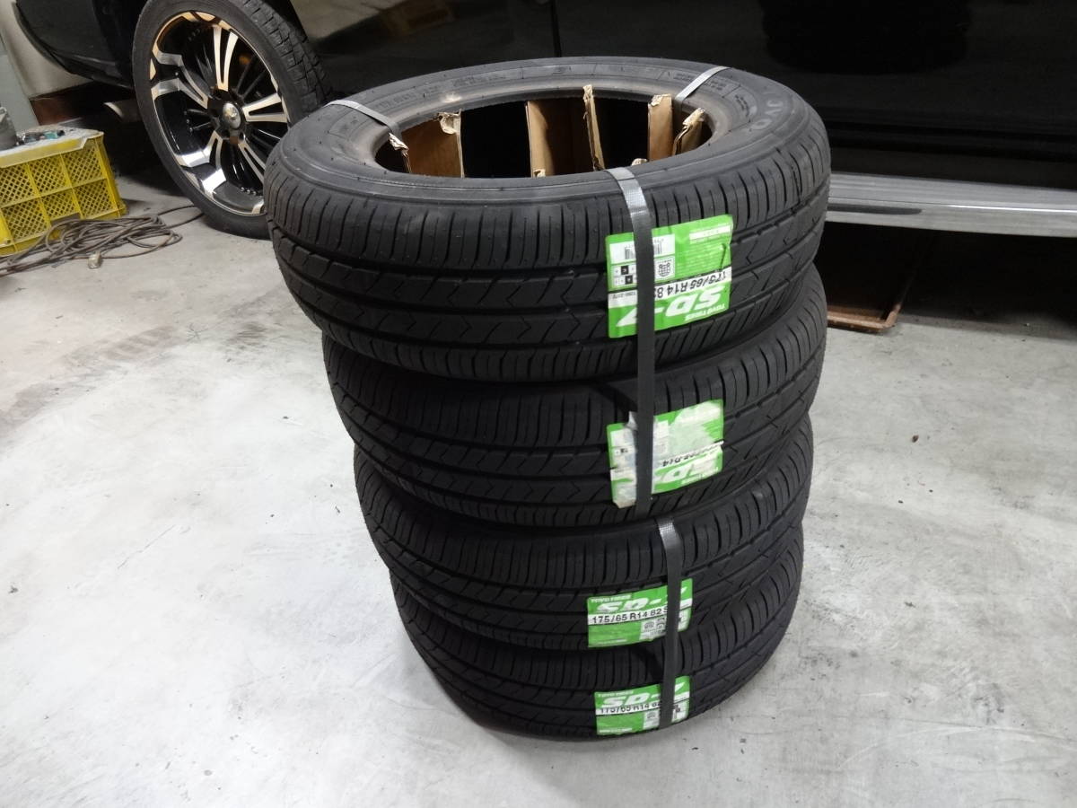 新品　TOYO　SD-7　175/65R14　夏用・低燃費タイヤ　４本セット_画像1