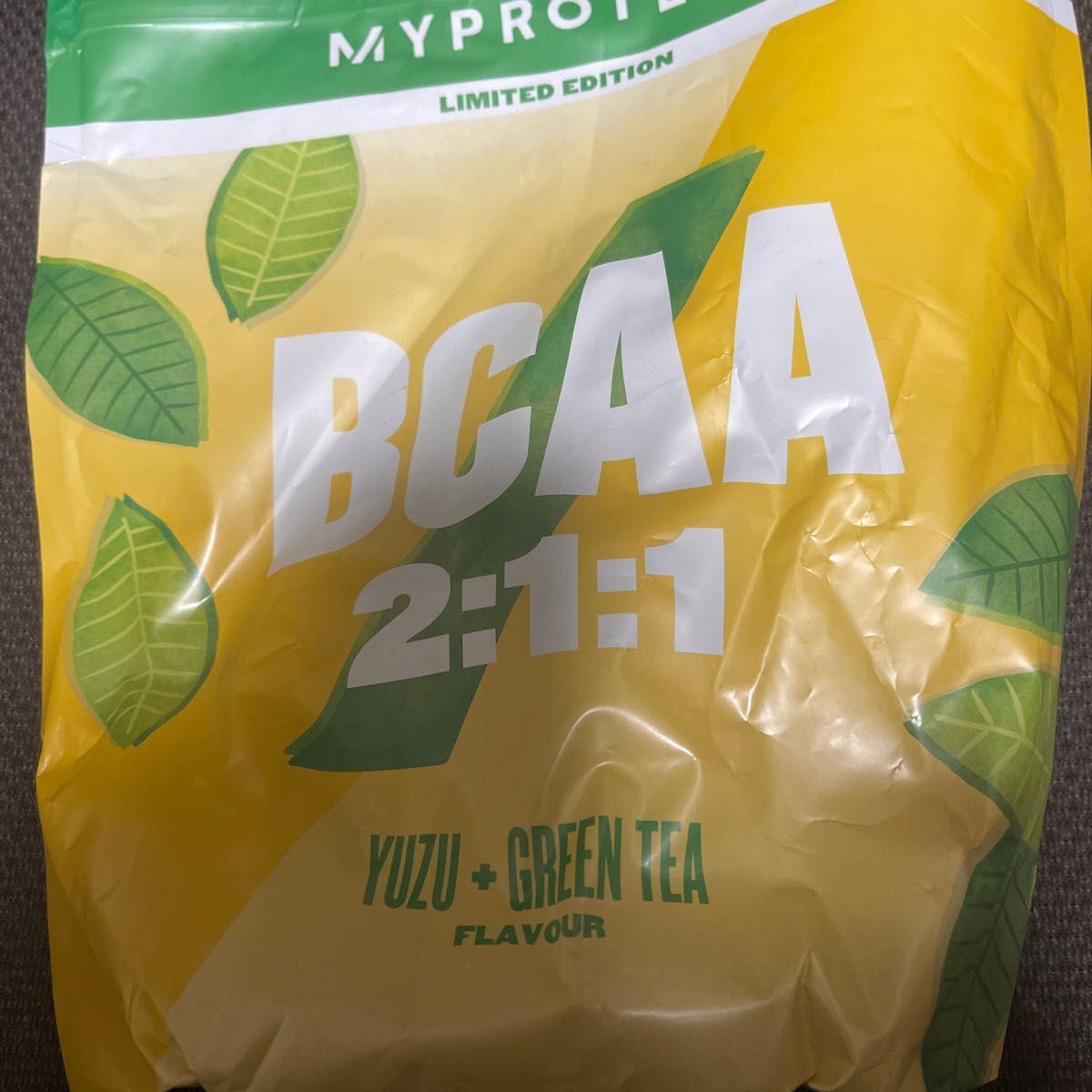 マイプロテイン BCAA 2:1:1 ゆずグリーンティー　1kg