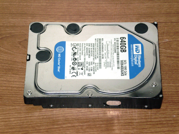 ★ 640GB ★ Western Digital Blue 【　WD6400AAKS　】 良品 ★852_見た目の同じ写真を流用してます。