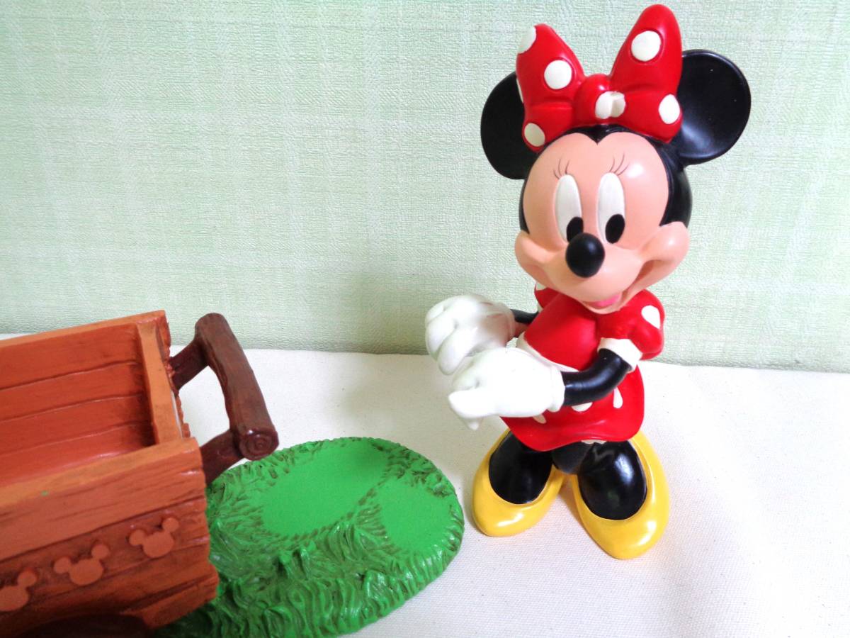 †即決†ディズニーガーデニング植木鉢陶器新品Disneyミニーマウス小物入れ_画像7