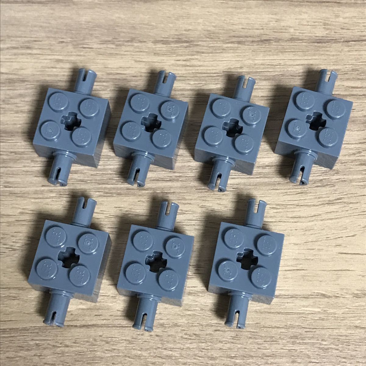 LEGO レゴ ブロック テクニック ピン 2×2 車軸 / ダークグレー 暗灰色_画像1