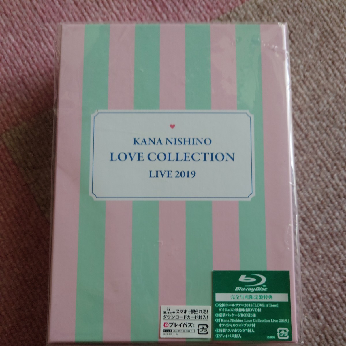 【未開封】完全生産限定盤 （取） 西野カナ 2Blu-ray/Kana Nishino Love Collection Live 2019 19/4/24発売