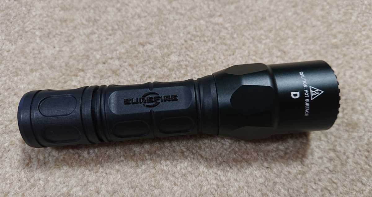 実物 Surefire G2X PRO 600ルーメン G2X-D-BK シュアファイア ハンディライト