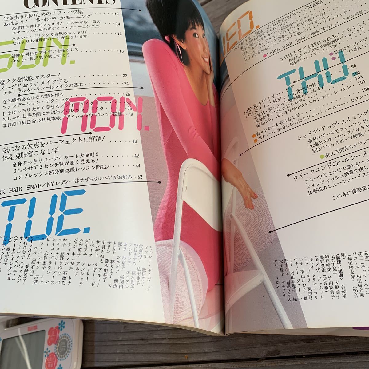 non-no 1983 ノンノ 昭和58年 雑誌 水着/レオタード/ファッション雑誌 /昭和レトロ_画像3