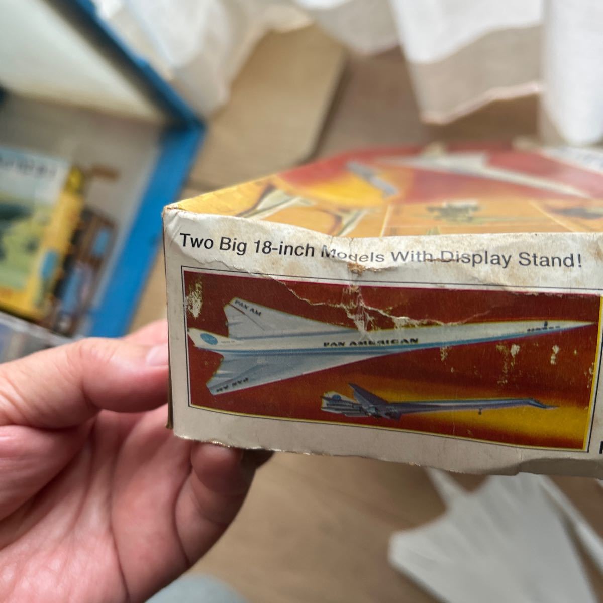 Revell 1/200?Boeing SST PAN NAM:10年前に入手:当時完品確認 Revell 1/200?Boeing SST PAN NAM:10年前に入手:当時完品確認