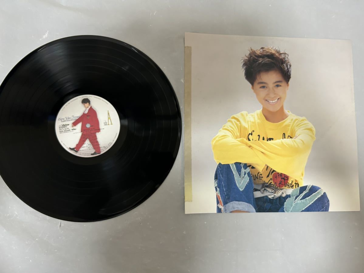 ◎N322◎LP レコード レンタル盤/長山洋子 YOKO NAGAYAMA ニューヨーコ・タイムス New Yoko Jimes/SJX-30348_画像3