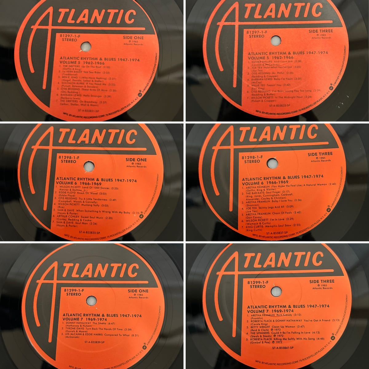 ◎N170◎LP レコード Atlantic Rhythm & Blues アトランティック R＆B 1947-1974 US盤 7枚まとめて_画像9