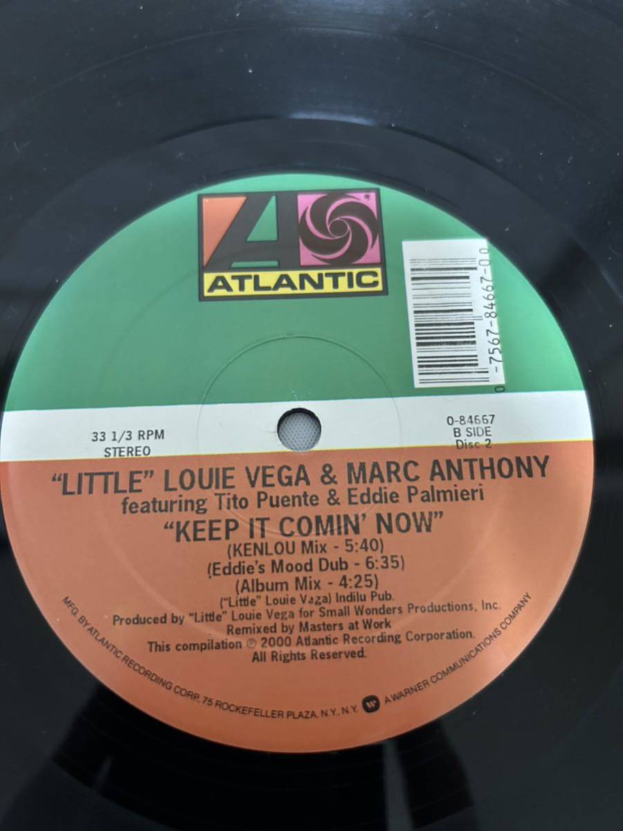 ◎N479◎LP レコード LITTLE LOUIE VEGA & MARC ANTHONY/RIDE ON THE RHYTHM/0-84667/US盤 2枚組_画像8