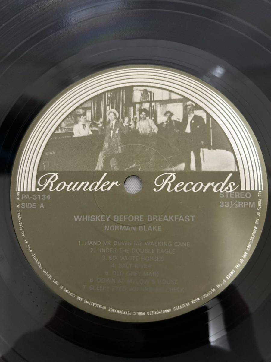 ◎N581◎LP レコード ノーマン・ブレイク Norman Blake/ウィスキー・ビフォー・ブレックファースト Whiskey Before Breakfast/PA-3134の画像4