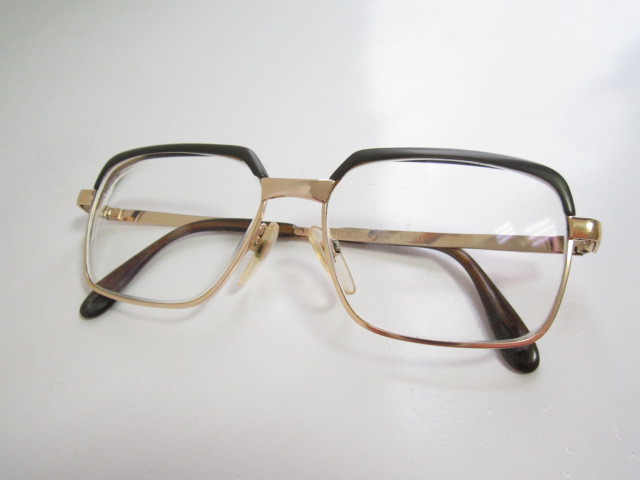 黒箱◆ビンテージ　レトロ　RODENSTOCK　CORREL　1/20　10K　金張り　ローデンストック　ウェリントン型　眼鏡　程度良品_画像2