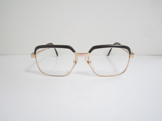 黒箱◆ビンテージ　レトロ　RODENSTOCK　CORREL　1/20　10K　金張り　ローデンストック　ウェリントン型　眼鏡　程度良品_画像10