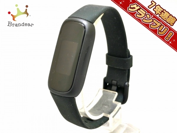fitbit(フィットビット) 腕時計■美品 FitbitInspire3 FB424 ブラック スマートウォッチ ★スマートウォッチ、ウェアラブル端末