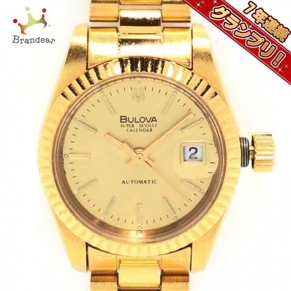 超ポイントアップ祭 Bulova(ブローバ) 腕時計 - 5774113 レディース