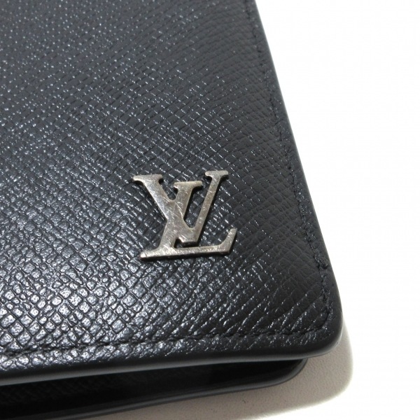 ルイヴィトン LOUIS VUITTON 長財布 M30285 ポルトフォイユブラザ タイガ レザー（皮革の種類：牛革） ノワール RFID確認済み 財布 タイガ_画像8