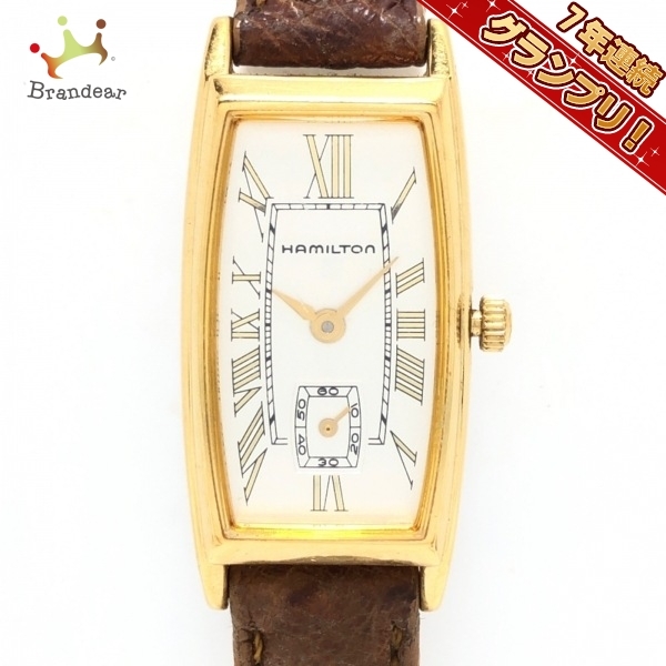 雑誌で紹介された HAMILTON(ハミルトン) 腕時計 カーライル 6256