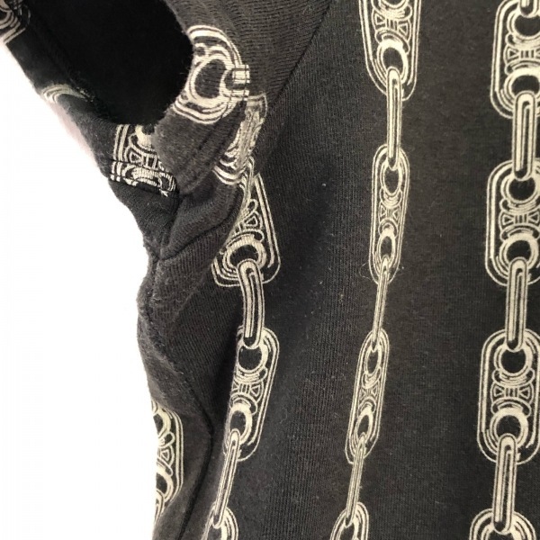 セリーヌ CELINE 半袖Tシャツ サイズXL - 黒×アイボリー レディース クルーネック トップス_画像10