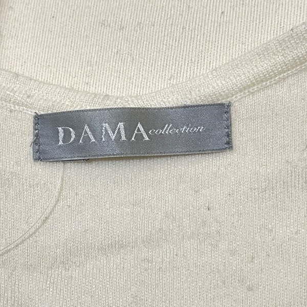 ダーマコレクション DAMAcollection 長袖セーター サイズLL - アイボリー レディース Vネック トップス_画像3