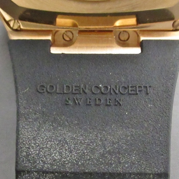 ゴールデンコンセプト GOLDEN CONCEPT SP-45 - ラバー×ステンレススチール 黒×ピンクゴールド 小物_画像7