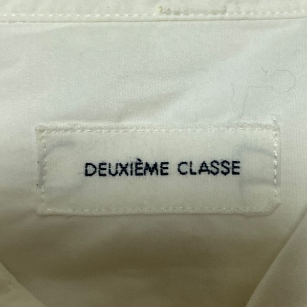 ドゥーズィエム DEUXIEME CLASSE 長袖シャツブラウス サイズ38 M - 白 レディース トップス_画像3