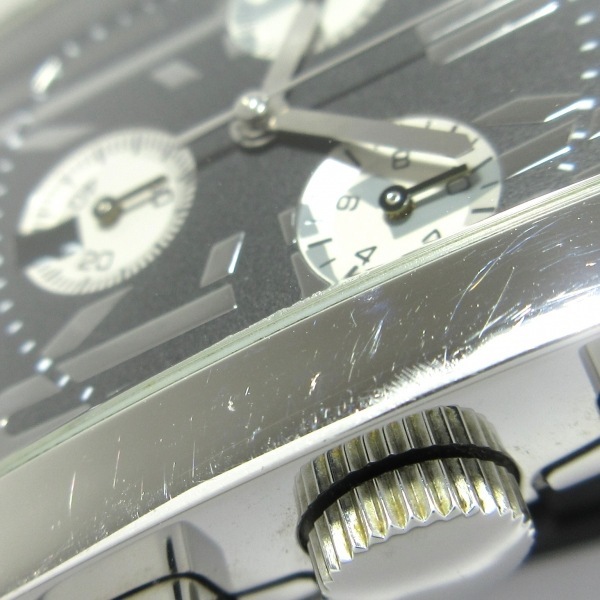 本物の BVLGARI(ブルガリ) 腕時計 レッタンゴロ RTC49S メンズ 黒