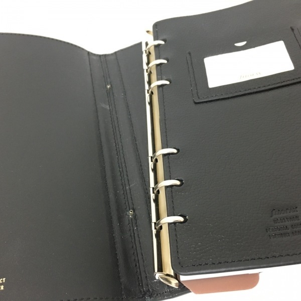 ファイロファックス Filofax 手帳 - レザー 黒 財布_画像5