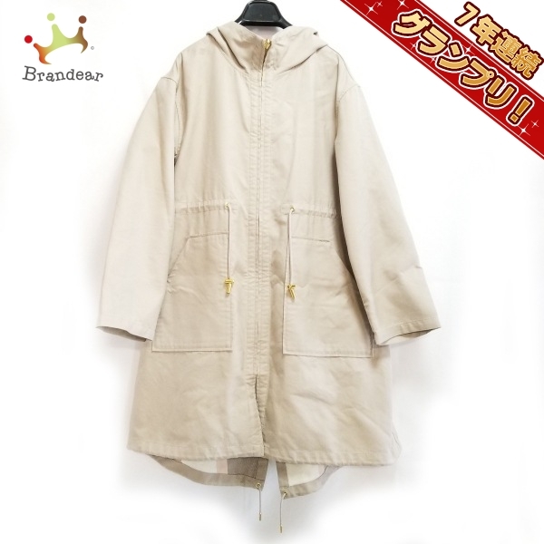 【おしゃれ】 - M サイズ38 CRESTBRIDGE LABEL BLUE ブルーレーベルクレストブリッジ ベージュ×ピンクベージュ×マルチ コート レディース Mサイズ 【おしゃれ】 - M サイズ38 CRESTBRIDGE LABEL BLUE ブルーレーベルクレストブリッジ ベージュ×ピンクベージュ×マルチ コート レディース Mサイズ