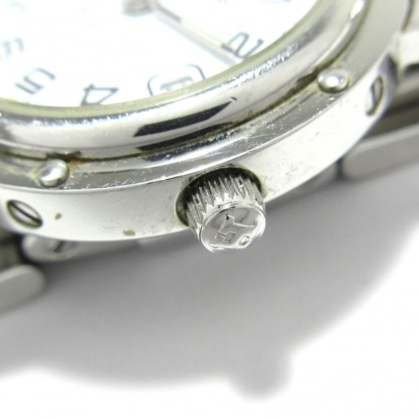 HERMES(エルメス) 腕時計 クリッパー CL4.210 レディース 白_画像8