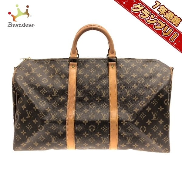 ルイヴィトン LOUIS VUITTON ボストンバッグ M41414 キーポル・バンドリエール55 モノグラム・キャンバス VI883 バッグ モノグラム_画像1