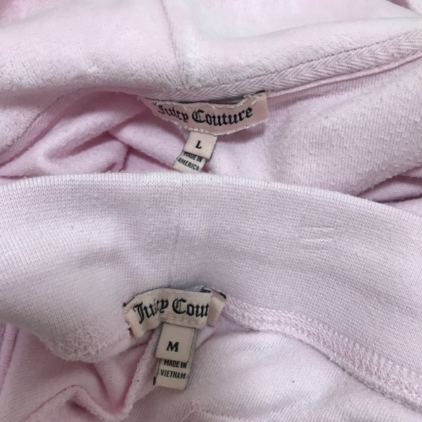 ジューシークチュール JUICY COUTURE レディースパンツセットアップ - ライトピンク×ゴールド×マルチ レディース レディーススーツ_画像6