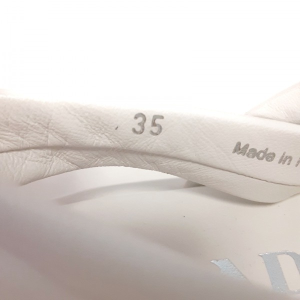プラダ PRADA サンダル 35 - ナッパレザー 白 レディース プラットフォーム 美品 靴の画像6