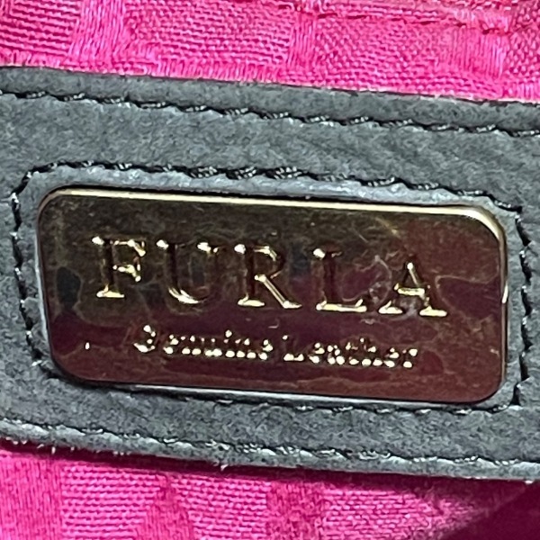 フルラ FURLA トートバッグ - レザー×ハラコ グレーベージュ×アイボリー×マルチ バッグ_画像8