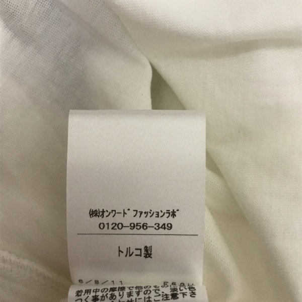 ドリスヴァンノッテン DRIES VAN NOTEN 半袖Tシャツ サイズS - 白 レディース クルーネック トップス_画像5