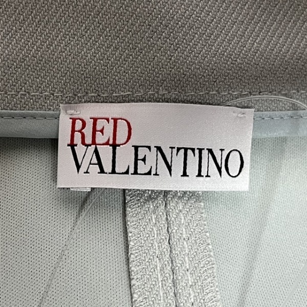 レッドバレンチノ RED VALENTINO スカート サイズ48 XL - ライトブルー レディース ひざ丈/刺繍 美品 ボトムス_画像3
