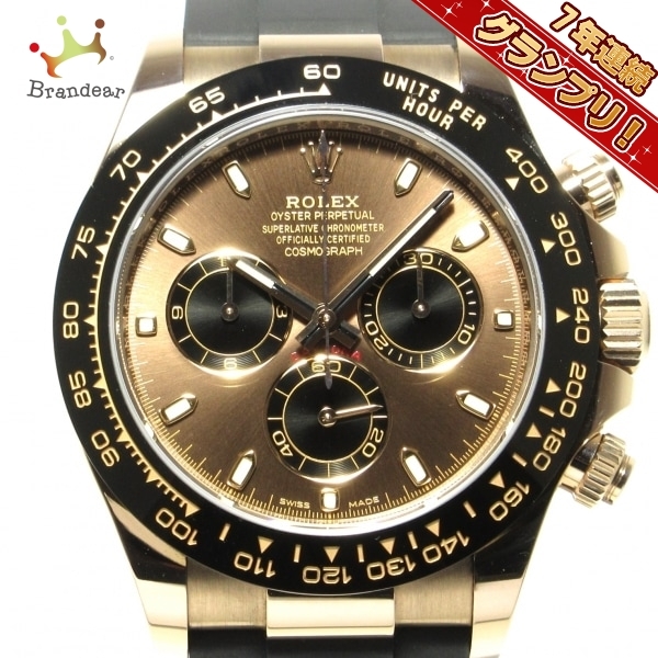 ROLEX(ロレックス) 腕時計□美品 デイトナ 116515LN メンズ チョコレート-