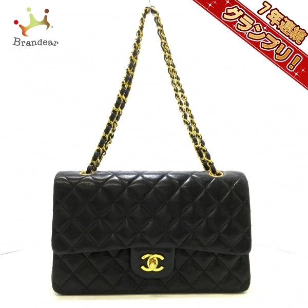新しい季節 黒 ラムスキン ダブルフラップマトラッセ A01112 ショルダーバッグ CHANEL シャネル レディース 3番台 ゴールド金具/チェーンショルダー ショルダーバッグ 新しい季節 黒 ラムスキン ダブルフラップマトラッセ A01112 ショルダーバッグ CHANEL シャネル レディース 3番台 ゴールド金具/チェーンショルダー ショルダーバッグ