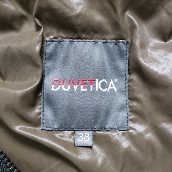 デュベティカ DUVETICA ダウンコート サイズ38 S - 黒 レディース 長袖/ファー/冬 コート_画像3