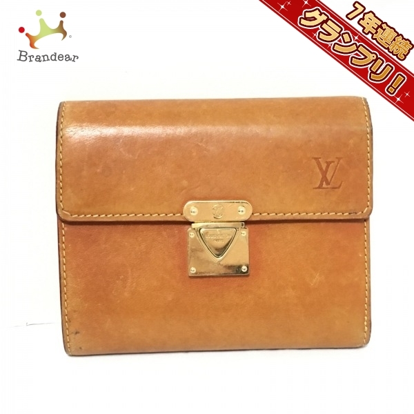 受注生産品】 VUITTON LOUIS ルイヴィトン 3つ折り財布 ノマド 財布
