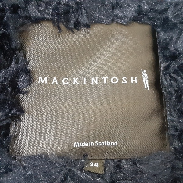 マッキントッシュ MACKINTOSH サイズ34 S - 黒 レディース 長袖/キルティング/冬 美品 コート_画像3