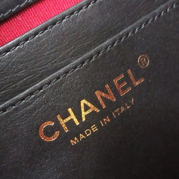 シャネル CHANEL リュックサック AS4058 - キャビアスキン 黒 チェーンショルダー/ゴールド金具 美品 バッグ_画像7