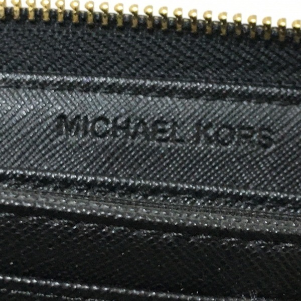 マイケルコース MICHAEL KORS 長財布 - レザー 黒 ラウンドファスナー 財布_画像5