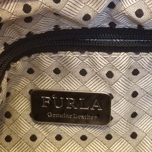 フルラ FURLA ハンドバッグ - レザー ピンクベージュ バッグ_画像8